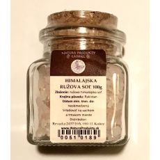 Soľ himalájska ružová kraštalická100g