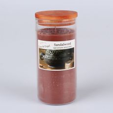 Sviečka v skle Sandalwood 7,5×15 cm (370g)