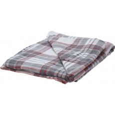 Pléd káro Grey 130 x 160 cm