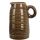 Džbán/Váza 9x17 cm, 750ml hnedá